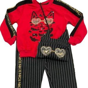 Girl's outfit Sizes 3Y and 4Y Brand New